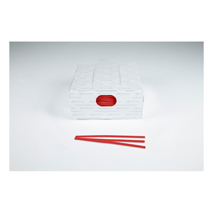 5 Red Paper Twist Ties